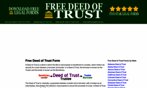 Freedeedoftrust.com thumbnail