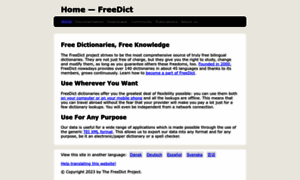 Freedict.org thumbnail
