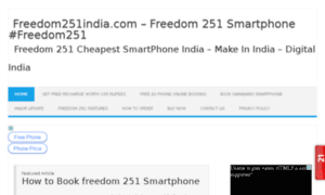 Freedom251india.com thumbnail