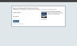 Freedomandpower.ning.com thumbnail