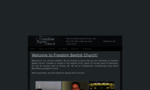 Freedombaptist.net thumbnail