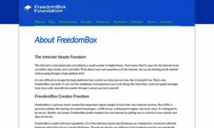 Freedomboxfoundation.org thumbnail