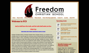 Freedomchristianschool.org thumbnail