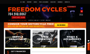 Freedomcyclesnc.com thumbnail
