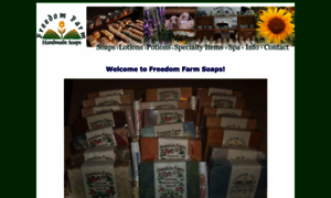 Freedomfarmsoap.com thumbnail