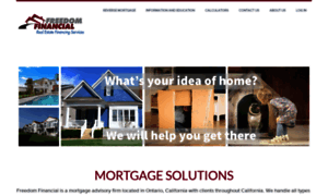 Freedomfinancial.mymortgage-online.com thumbnail