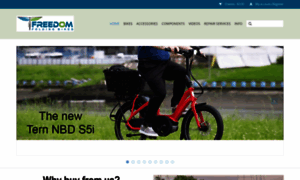 Freedomfoldingbikes.com thumbnail