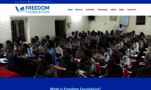 Freedomfoundation.in thumbnail