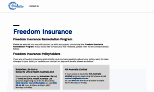 Freedominsurance.com.au thumbnail