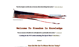 Freedomisknowledge.com thumbnail