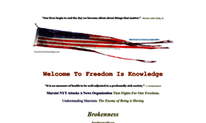 Freedomisknowledge.net thumbnail