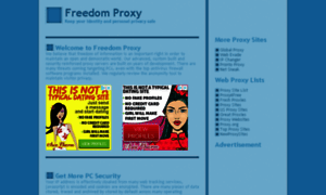 Freedomproxy.com thumbnail
