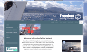 Freedomsailingscotland.com thumbnail