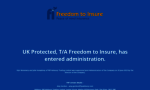 Freedomtoinsure.co.uk thumbnail