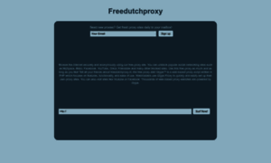 Freedutchproxy.nl thumbnail