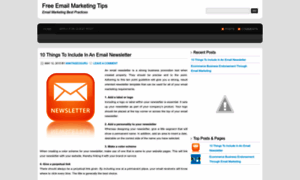 Freeemailmarketingtips.wordpress.com thumbnail