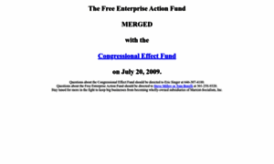 Freeenterpriseactionfund.com thumbnail