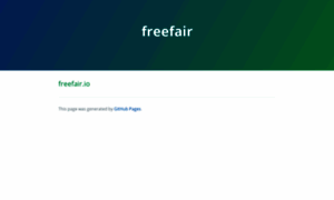 Freefair.io thumbnail