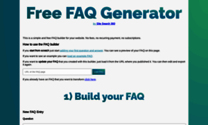 Freefaqgenerator.com thumbnail