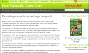 Freefarmvillegamecard.com thumbnail
