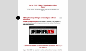 Freefifa15originpcproductcode.wordpress.com thumbnail