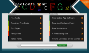 Freefonts.com thumbnail