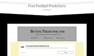Freefootballpredictions.net thumbnail
