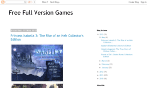 Freefullversiongamesfordownloads.blogspot.ch thumbnail