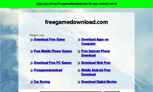 Freegamedownload.com thumbnail