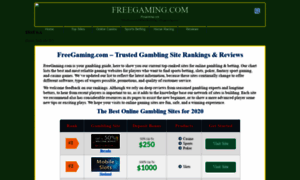 Freegaming.com thumbnail