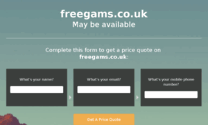 Freegams.co.uk thumbnail