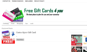 Freegiftcards4you.info thumbnail