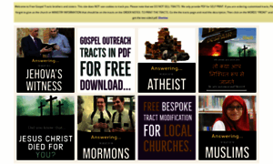 Freegospeltracts.org thumbnail