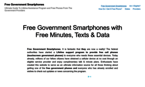 Freegovernmentsmartphones.com thumbnail