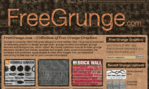 Freegrunge.com thumbnail