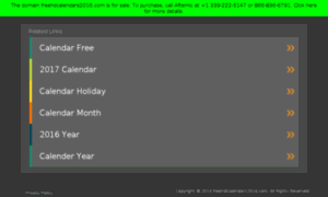 Freehdcalendars2016.com thumbnail
