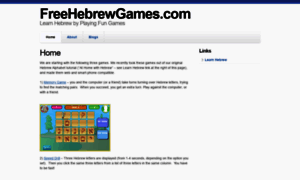 Freehebrewgames.com thumbnail