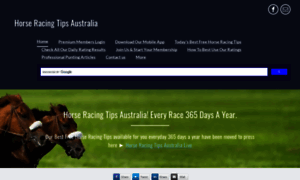 Freehorseracingtipsaustralia.com thumbnail