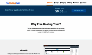 Freehostingtrust.com thumbnail