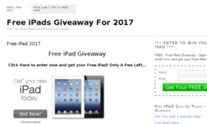 Freeipad2giveaway.info thumbnail