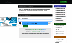 Freeiplookup.com thumbnail