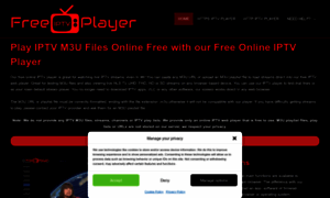 Freeiptvplayer.com thumbnail