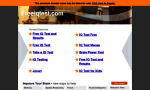 Freeiqtest.com thumbnail