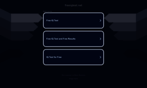 Freeiqtest.net thumbnail