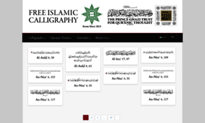 Freeislamiccalligraphy.com thumbnail
