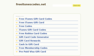 Freeitunescodes.net thumbnail
