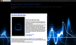 Freeitunesgiftcardcodes.blogspot.com thumbnail