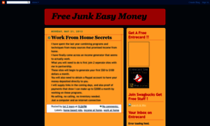Freejunkeasymoney.blogspot.com thumbnail