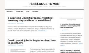 Freelancetowin.com thumbnail