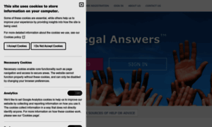 Freelegalanswers.org.uk thumbnail